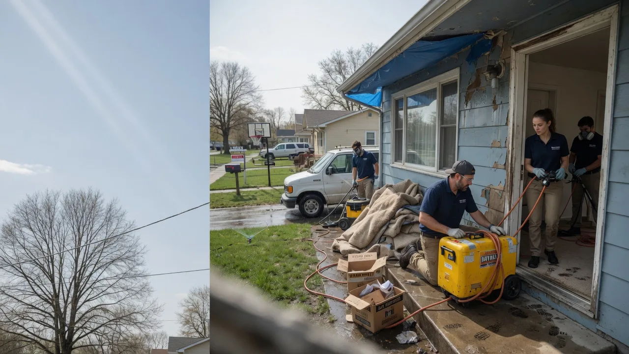 Basement Flood Cleanup in La Crosse, IN near me